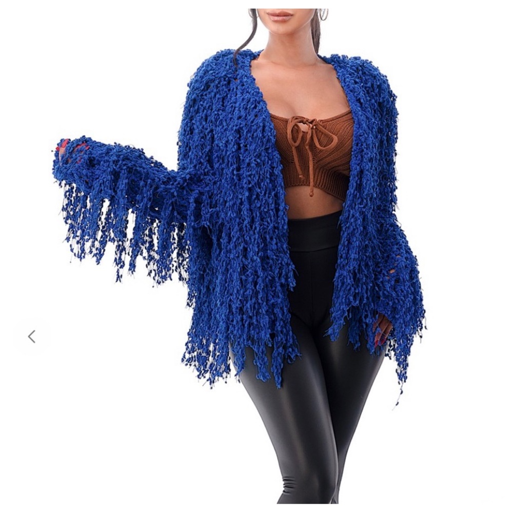 BOHO ENVY ME FRINGE CARDIGAN